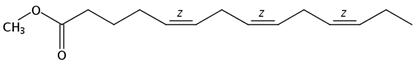 Methyl 5(Z),8(Z),11(Z)-Tetradecatrienoate, 5mg