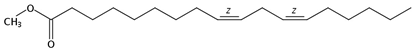 Methyl 9(Z),12(Z)-Octadecadienoate, 10g