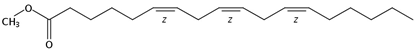 Methyl 6(Z),9(Z),12(Z)-Octadecatrienoate, 5 x 100mg