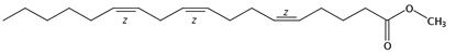 Methyl 5(Z),9(Z),12(Z)-Octadecatrienoate, 5mg