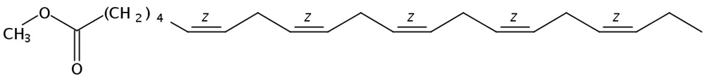 Picture of Methyl 6(Z),9(Z),12(Z),15(Z),18(Z)-Heneicosapentaenoate, 5mg