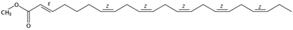Methyl 2(E),7(Z),10(Z),13(Z),16(Z),19(Z)-Docosahexaenoate, 5mg