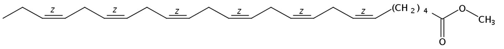 Picture of Methyl 6(Z),9(Z),12(Z),15(Z),18(Z),21(Z)-Tetracosahexaenoate, 5mg
