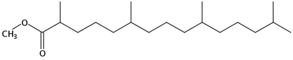 Methyl 2,6,10,14-Tetramethylpentadecanoate, 5mg