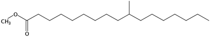 Methyl 10-Methylheptadecanoate, 25mg