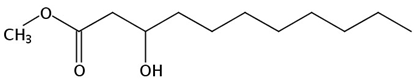 Methyl 3-Hydroxyundecanoate, 250mg
