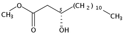 Methyl-(S)-3-Hydroxytetradecanoate, 25mg