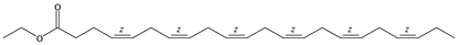 Ethyl 4(Z),7(Z),10(Z),13(Z),16(Z),19(Z)-Docosahexaenoate, 100mg