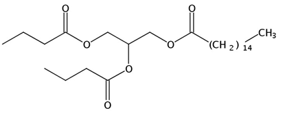 1,2-Butyrin-3-Palmitin, 25mg