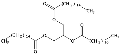 1,3-Palmitin-2-Stearin, 250mg
