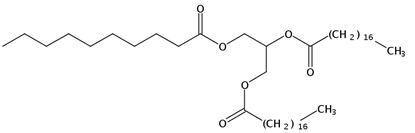 1,2-Stearin-3-Decanoin, 25mg