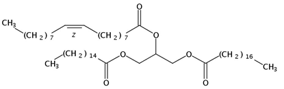 1-Palmitin-2-Olein-3-Stearin, 250mg