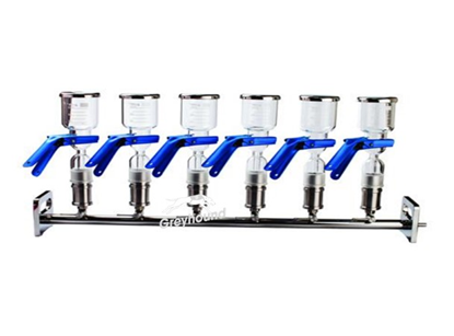 Stainless Steel Manifold Kit - with 6 Glass Stations