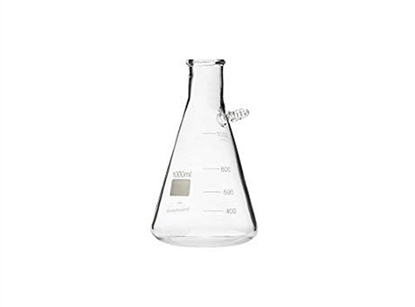 Glass Solvent Collection Flask with barb - 1000mL