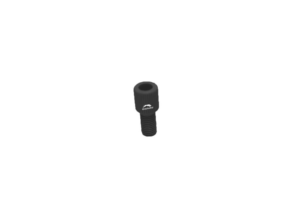 Picture of Flangefree Nut (Black) (1/4") (for tubing of 6,3 mm OD)