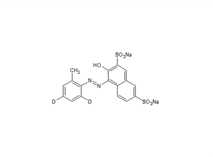 o-tuluidine-4-AZO-3-hydroxy-2,7-napthalenedisulfonic acid disodium salt D2 