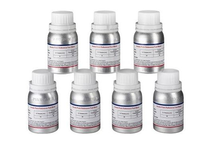 Smoke Point Reference Fuel Blend Kit, 1 x 7 (Blends 1 – 7) for 14.7 mm, 20.2 mm, 22.7 mm, 25.8 mm, 30.2 mm, 35.4 mm and 42.8 mm.