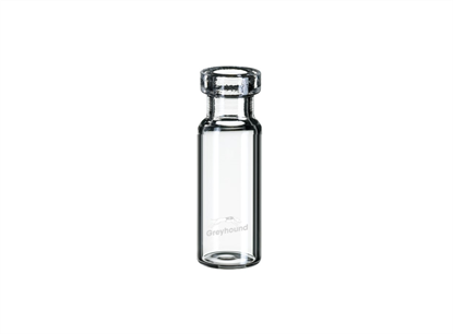2.5mL Crimp Top Wide Mouth Vial, Clear Glass, 11mm Crimp Finish