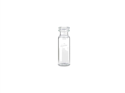 4mL Crimp/Snap Top Vial, Clear Glass, Silanised, 13mm Crimp Finish