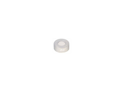 11mm Snap Cap, Polyethylene, Open Hole, Transparent