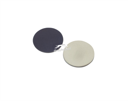 Grey PTFE/Cream Butyl Septa, 8mm x 1.3mm, for 8-425 Thread Caps, (Shore A 55)