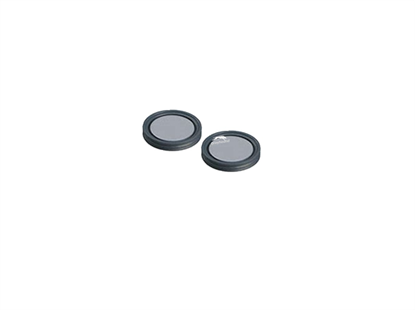Pharma-Fix Moulded Grey PTFE/Butyl Septa, 20mm x 3mm, for 20mm Aluminium Seals (Shore A 50)