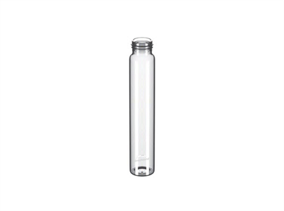 60mL Environmental Storage Vial, Screw Top, Clear Glass, 24-400mm Thread, Q-Clean