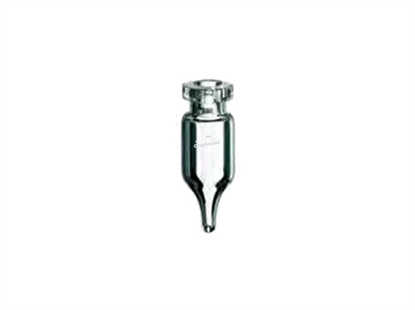 1.1mL Crimp Top Wide Mouth Vial with Tapered Bottom, Clear Glass, 11mm Crimp Finish