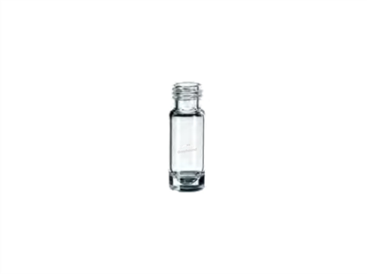 1.1mL Screw Top Wide Mouth High Recovery Vial, Clear Glass, 9mm Thread, Q-Clean