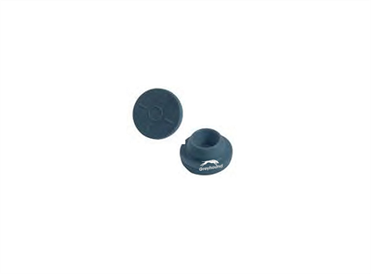 13mm Injection Stoppers, Grey Bromobutyl, (Shore A 45)