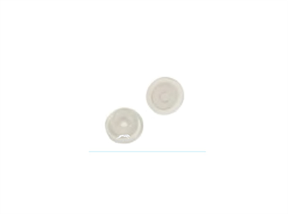 20mm UltraClean Silicone Stopper, transparent, (Shore A 37)