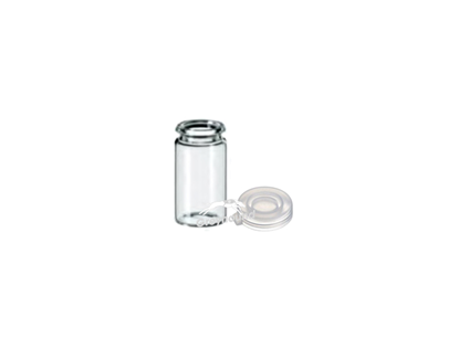 Vial Kit - 3mL Snap Cap Vial, Clear Glass, 30mm x 19mm, with 18mm PE Snap Cap