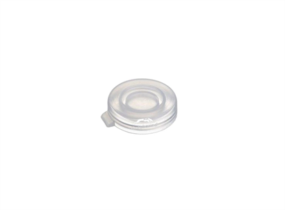 18mm Snap Cap, Transparent Polyethylene