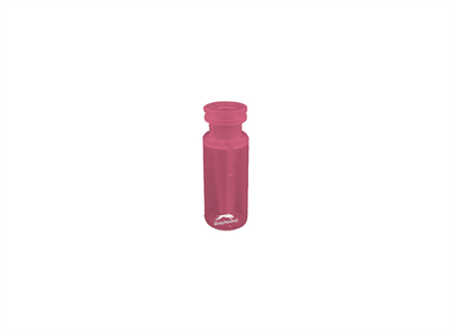 500µL Crimp/Snap Top Limited Volume Vial, Pink Polypropylene, 11mm Crimp Finish