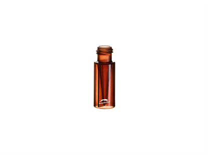 750µL Wide Mouth Screw Top Amber Polypropylene Limited Volume Vial, 10-425mm Thread
