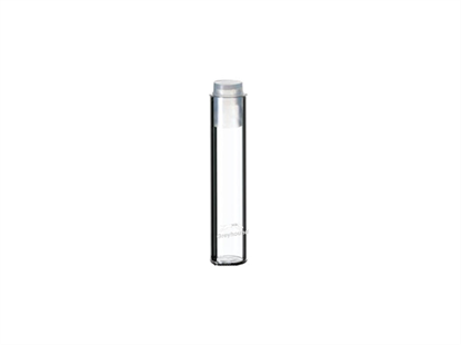 1mL Shell Vial, Clear Glass with 6mm Snap Plug (without insertion barrier)