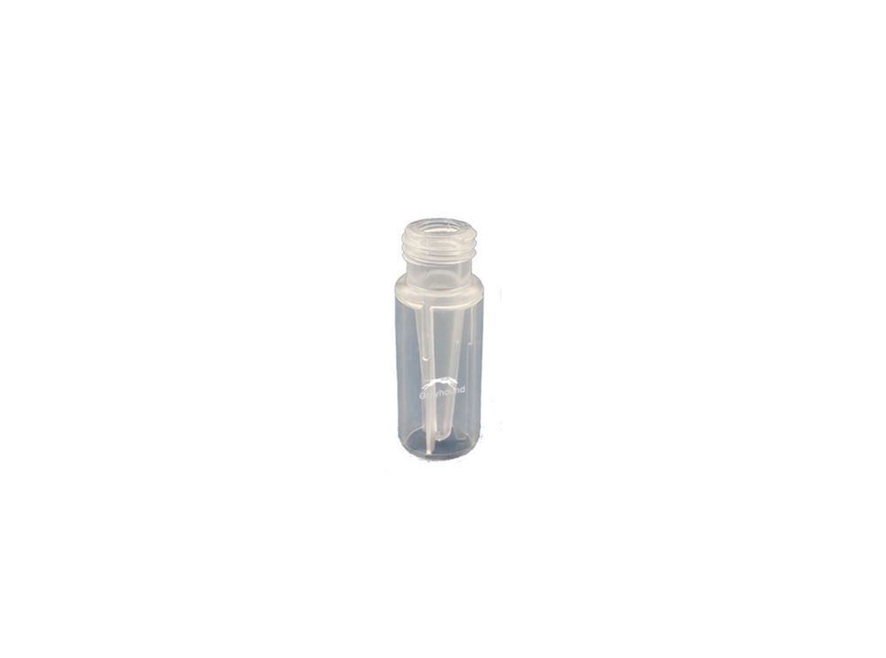 Picture of 500µL Wide Mouth Screw Top Clear Polypropylene Limited Volume Vial, 10-425mm Thread