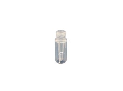 500µL Wide Mouth Screw Top Clear Polypropylene Limited Volume Vial, 10-425mm Thread