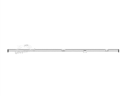 Inlet Liner - Shimadzu PVT, 3 Baffle, 95mm length