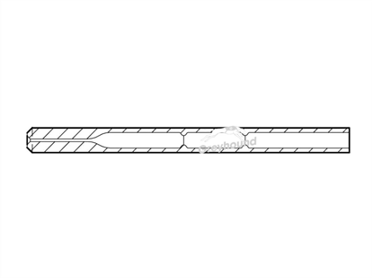 Inlet Liner - FocusLiner (for 50mm Needle), 5mmID (top-end rest), 105mm length