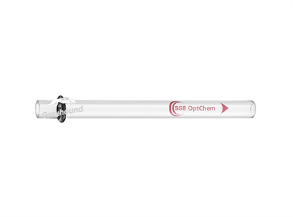Inlet Liner - OptChem straight with pre-fitted CRS ONE O-ring, 4mmID, 78.5mm length