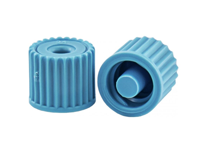 CHROMABOND Luer caps for SPE vacuum manifold, blue